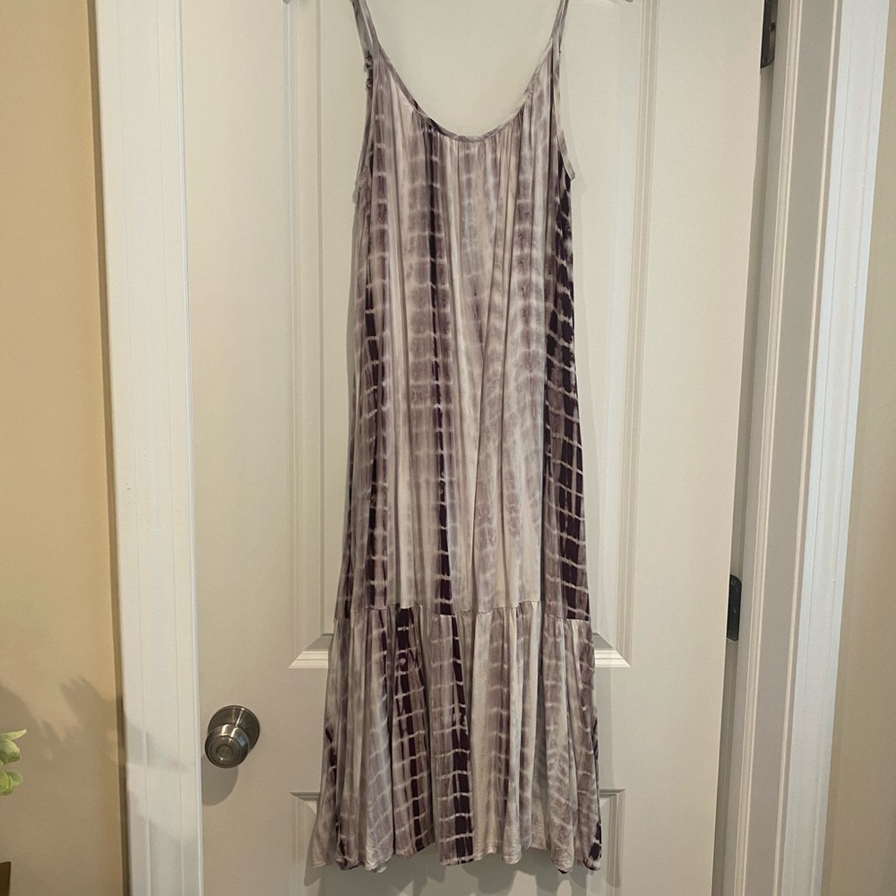 Tie-dye sun dress
